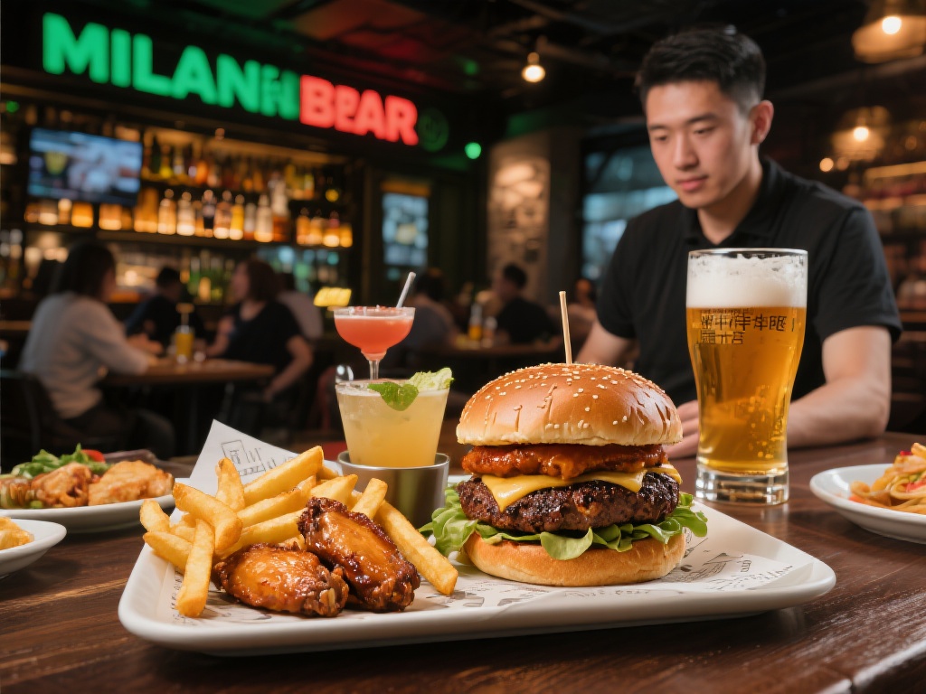 米兰体育酒吧怎么样?价格合理与否一文看明白 (米兰体育酒吧体验如何?价格是否合理一文解析清楚) 除了环境,米兰体育酒吧的菜品也是很多人关注的重点。