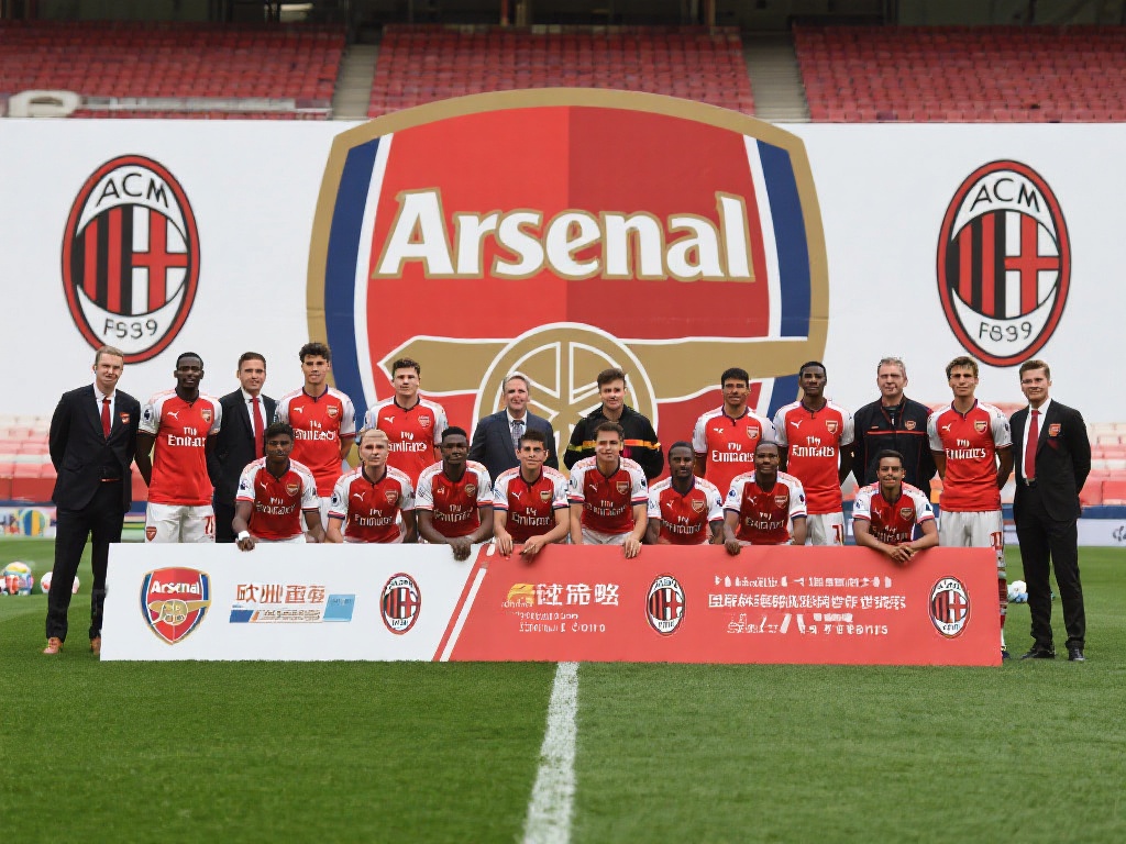 如果说职业化是阿森纳米兰体育崛起的内因，那么全球化