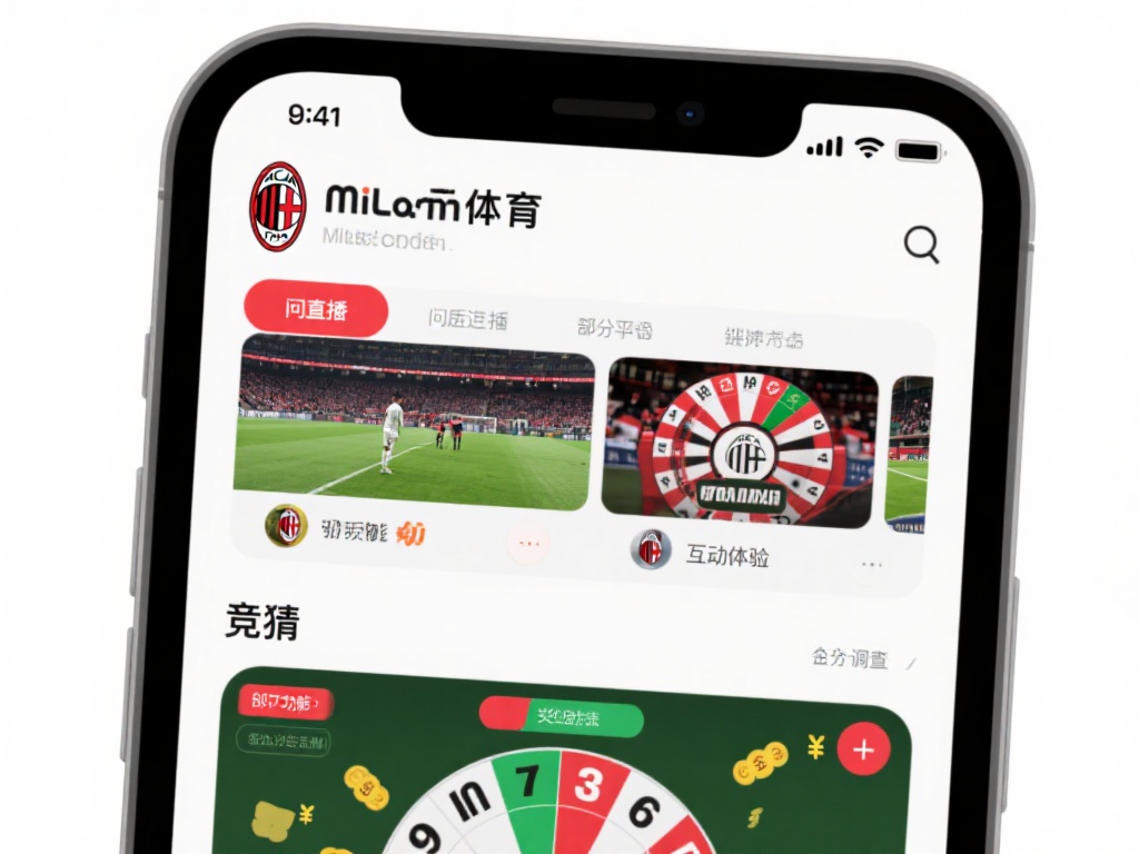 米兰体育表面上定位为一个提供体育赛事资讯、直播以及